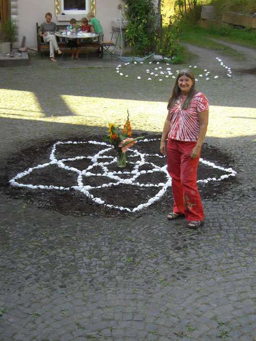 Alle Venusblumenlegungen zusammen mit Monika meiner lieben Frau