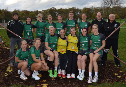 Mannschaftsfoto der 1. Damen Saison 2013/2014