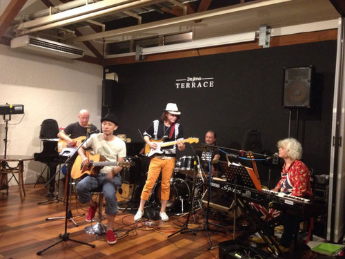Dejima Band - Nagasaki 2015  / Robert "Yukio" - Taigi - Chikaboo - Carlos - Mambo