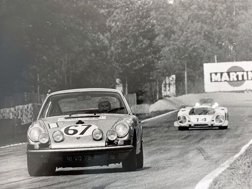 Der 911er in LeMans.
