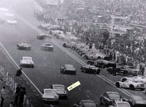  Hier startete der 911er das erste Mal in LeMans.