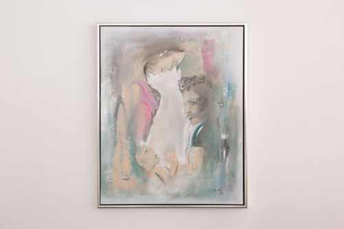 family-time, 80 x 100 cm, 2018