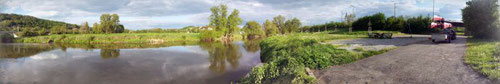 Paddeln auf der Saale