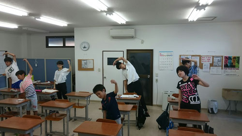 ラジオ体操、いきましょう!