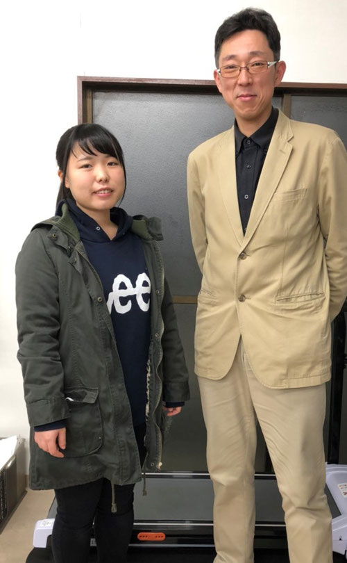 高3のまきからうれしい春の便りが来ました。高崎経済大学経済学部合格。