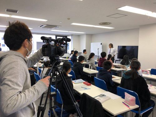 河原塾がTV取材!