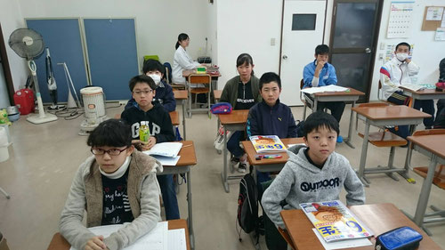 プレミアム授業に参加した小学生のみんな。(新中1も含む)