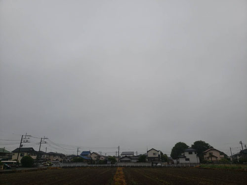 毎朝散歩をして空の様子を写真に撮っていますが、梅雨空ですね。写真は5:35頃の自宅付近の空です。ツイッターにアップしていますのでそちらもご覧になってください。この時期は意外とじめじめして暑いんですよね、、。暑かったり寒かったり、風邪ひかないように注意して生活しないとですね。やっぱりこの時期は体のケアも大切です。みなさんも十分に気をつけて生活して下さいね。