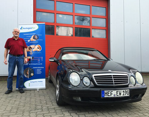 Mercedes mit Gasanlage