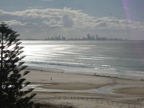 View of Surfers Paradise on the Gold Coast (from Janine's mum's balcony