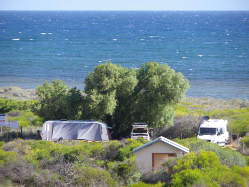 Coronation Beach camp