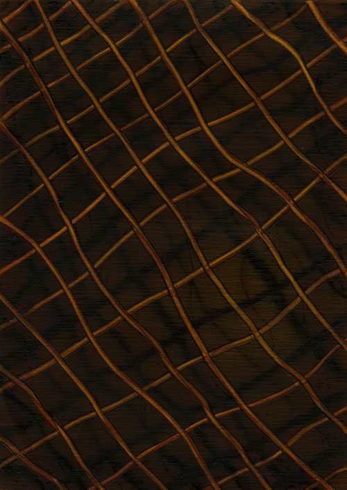 Ohne Titel, 2025_64, Öl und Acryl auf Papier, 35 x 25 cm