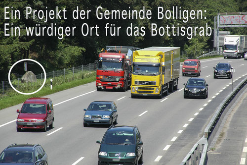 Ein Projekt der Gemeinde Bolligen: Ein würdiger Ort für das Bottisgrab