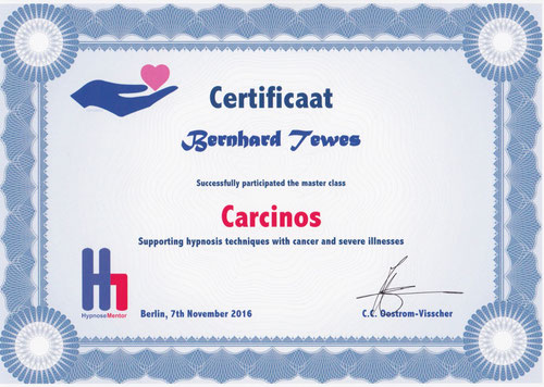 Zertifikat Carcinos
