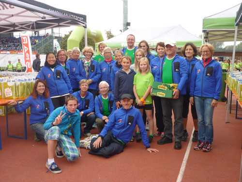 Helfer beim Kindermarathon in Bregenz