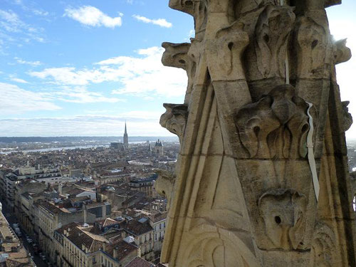 vue de la deuxième terrasse à 50 mètres