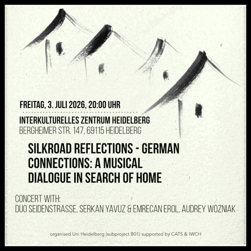 Flyer Ankündigung Konzert Heimat(en) in Heidelberg