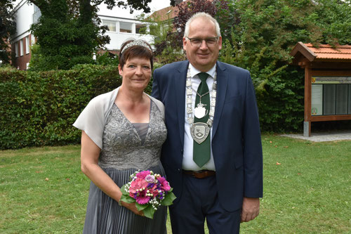 König 2026 Burkhard mit seiner Königin Susanne Bakenecker