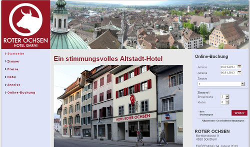 hotel vorstadt solothurn