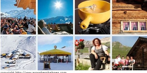 Eines der schönsten und grössten Skigebiete Schweiz: Arosa -L. Tschuggenhütte