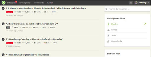wanderungen emme