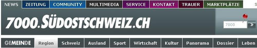 News Chur und Region - prov. Platz könnte zuoberst sein!