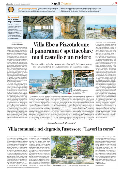 laRepubblica Napoli del 13/05/2020
