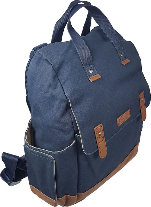 Wickelrucksack blau "Babymel Robyn