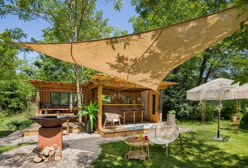 ©Jardiline® - Voile d'ombrage JUTE triangle