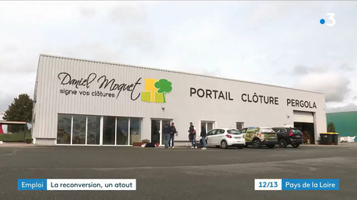 Reportage Daniel Moquet dans le JT France 3 Pays de la Loire