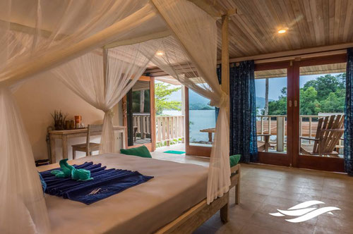 Bungalow con vista mare al Thalassa Dive Resort a Lembeh, North Sulawesi - Indonesia (photo by Thalassa)