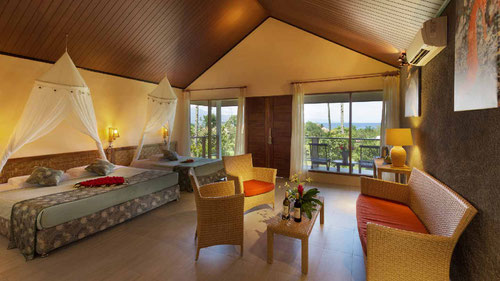 L'interno del bungalow del Thalassa Dive Resort Manado, Sulawesi - Indonesia (Photo by Thalassa Dive Resort)