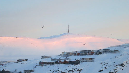 Morgensicht in Hammerfest