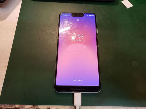 pixel3XL充電チェック