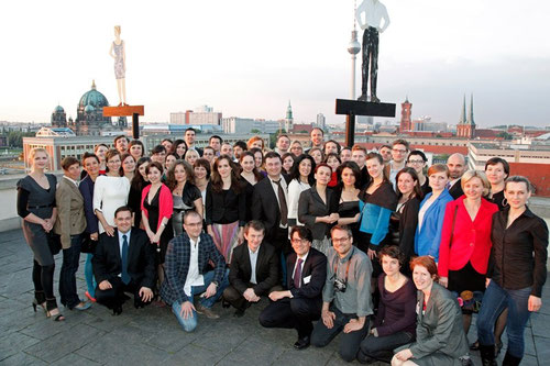 Medienmittler-Gruppenbild