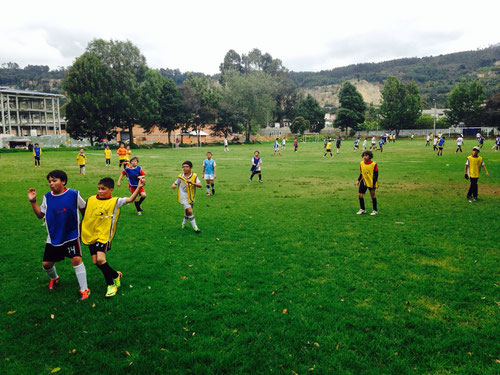 Escuela de fútbol San Pablo, curso de vacaciones Díc. 2013