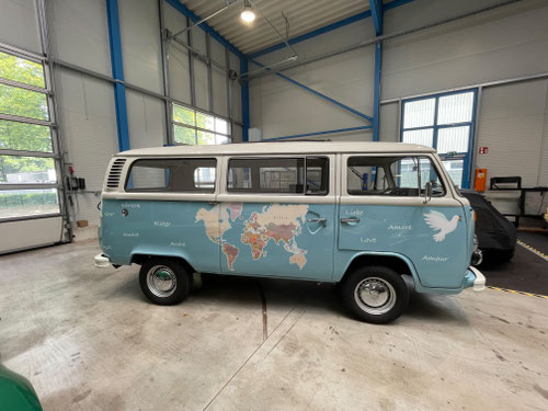 VW Bulli Fahrzeugbeschritung