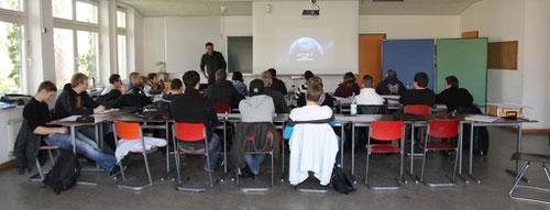 2-tägiges Kompaktseminar in der Berufschule Kassel mit angehenden Landschaftsgärtnern