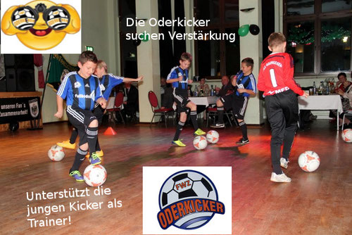 wer Lust und Zeit hat, den Kindern das Fußball spielen beizubringen, nimmt bitte mit uns Kontakt auf . Entweder über den Register Kontakt oder über Daniel Dankert Mobil: 01723234137