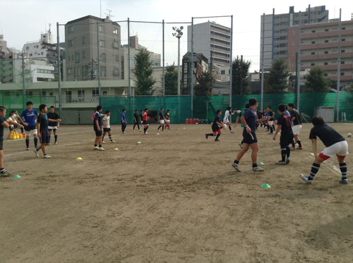 品川区内の幼小中学生チーム「しながわバンブー」は、地元・小山台高校ともコラボ活動中!