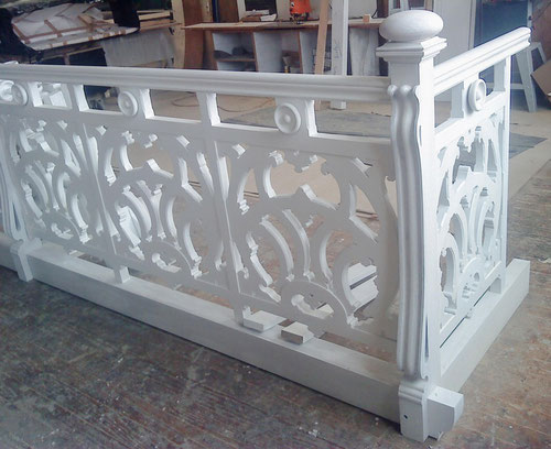 fabrication d un balcon en bois