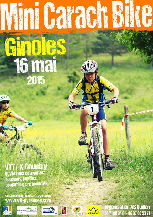 Affiche Mini Carach Bike 2015