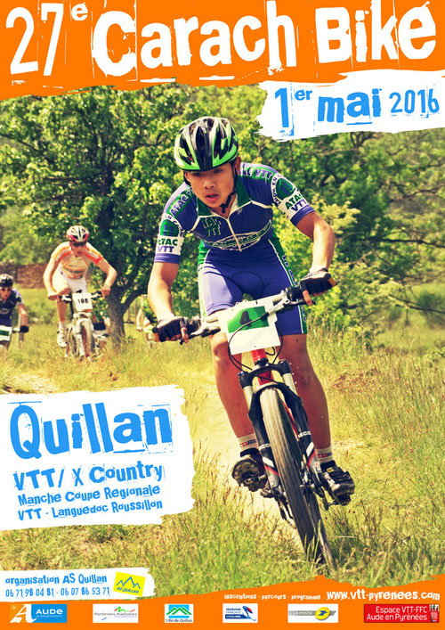 Carach Bike 2016 - AS Quillan - VTT Aude en Pyrénées