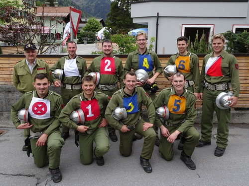 Landesbewerb 2016 in St. Anton a.A. mit Trainer Dietmar Haider