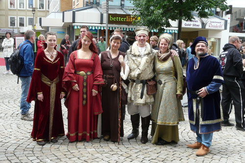 beim diesjährigen Umzug zum Hildesheimer Stadtfest(2013)
