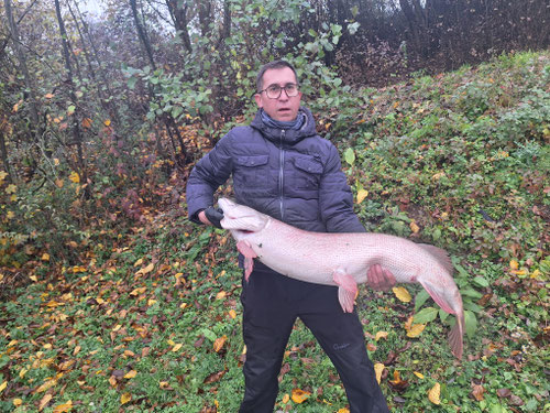 Baggerseerekord - 124cm