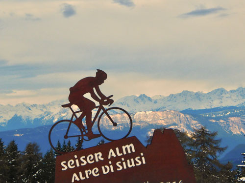 die Seiser-Alm ein Eldorado für Mountain-Biker