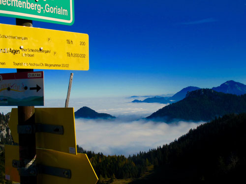 Grandioses Bergpanorama unterhalb der Steinlingalm