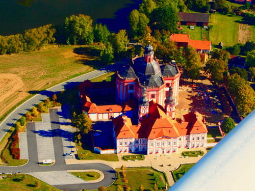 das Kloster Maria-Himmelfahrt, von oben noch schöner