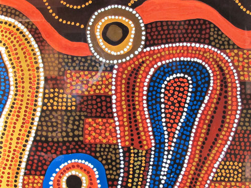 die Himmelsvorstellung einer Aboriginen-Frau
